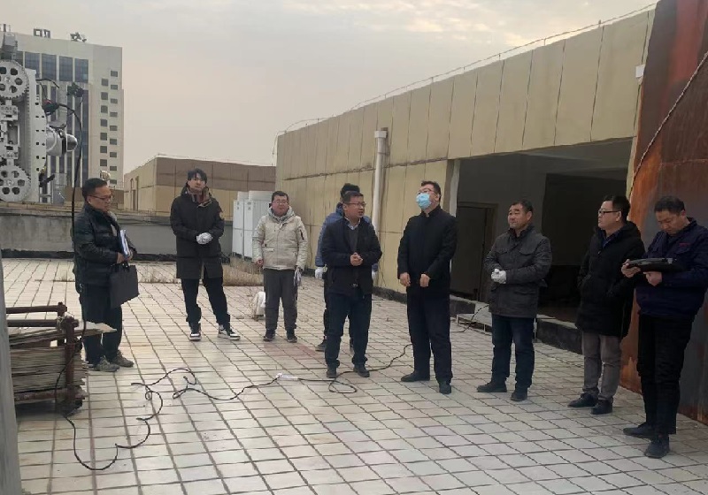 洛陽高新區(qū)管委會副主任張現(xiàn)利一行到公司進(jìn)行調(diào)研
